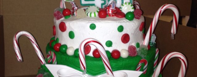 Christmas Birthday Cake Christmas Themed Birthday Cake Do Dahs Donuts Creations