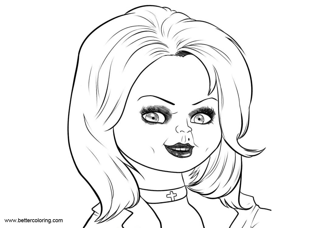 Creative Photo Of Chucky Coloring Pages Albanysinsanity