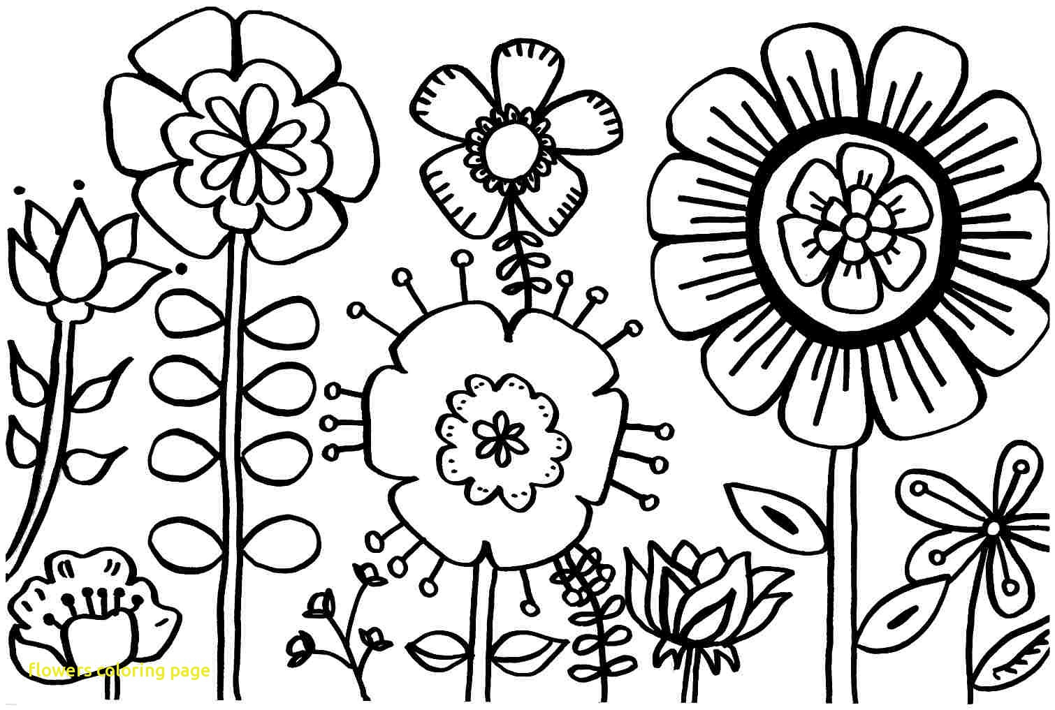 Coloring Pages Spring Flowers Coloring Page With Spring Flower Pages Printable Best Of