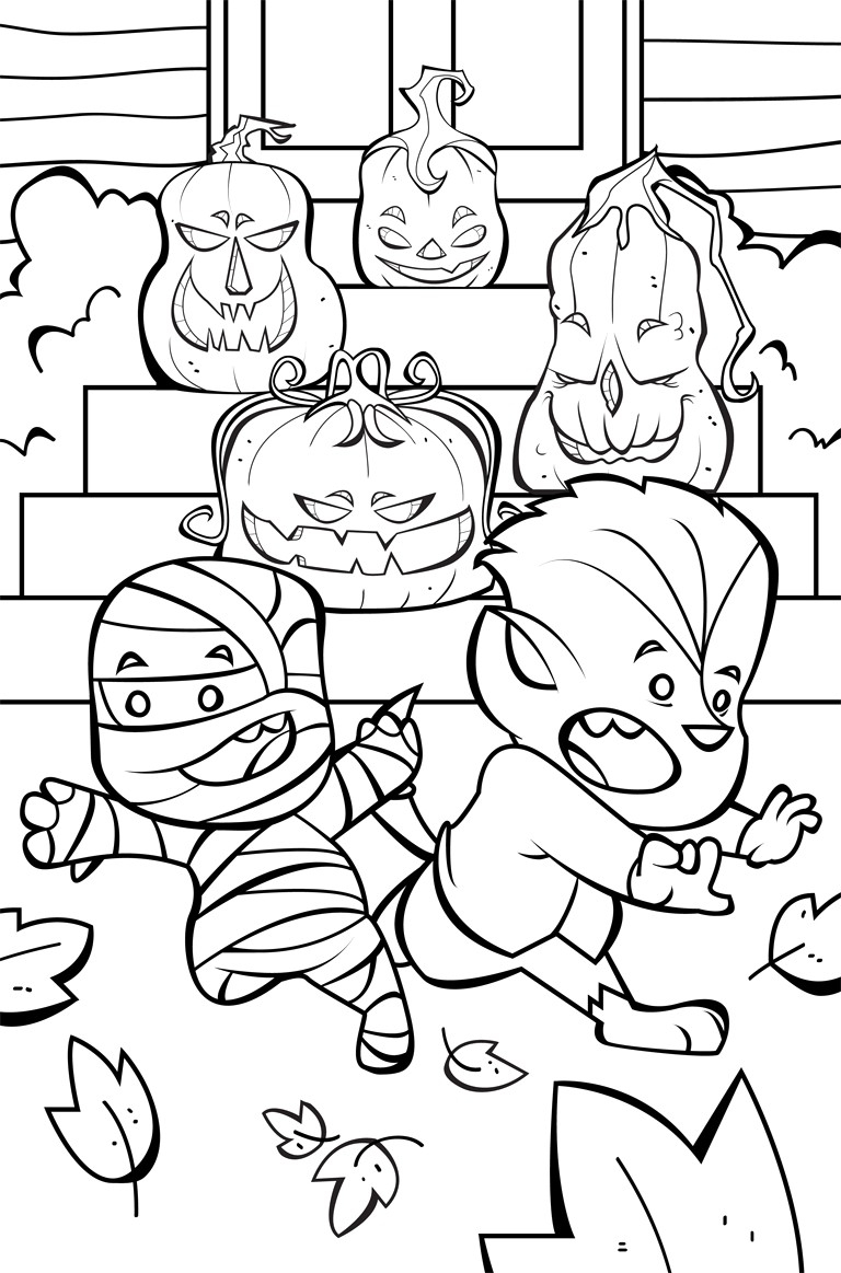 25+ Wonderful Picture of Cute Halloween Coloring Pages ...