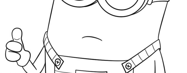 Despicable Me 3 Coloring Pages Minion From Despicable Me 3 Coloring Page Free Printable Coloring
