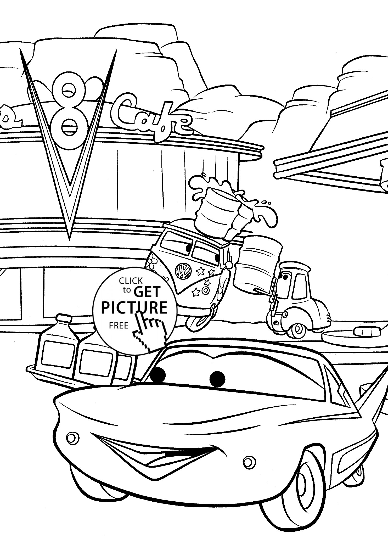 Disney Cars Coloring Pages Disney Cars Coloring Pages For Kids Best Coloring Pages Collection