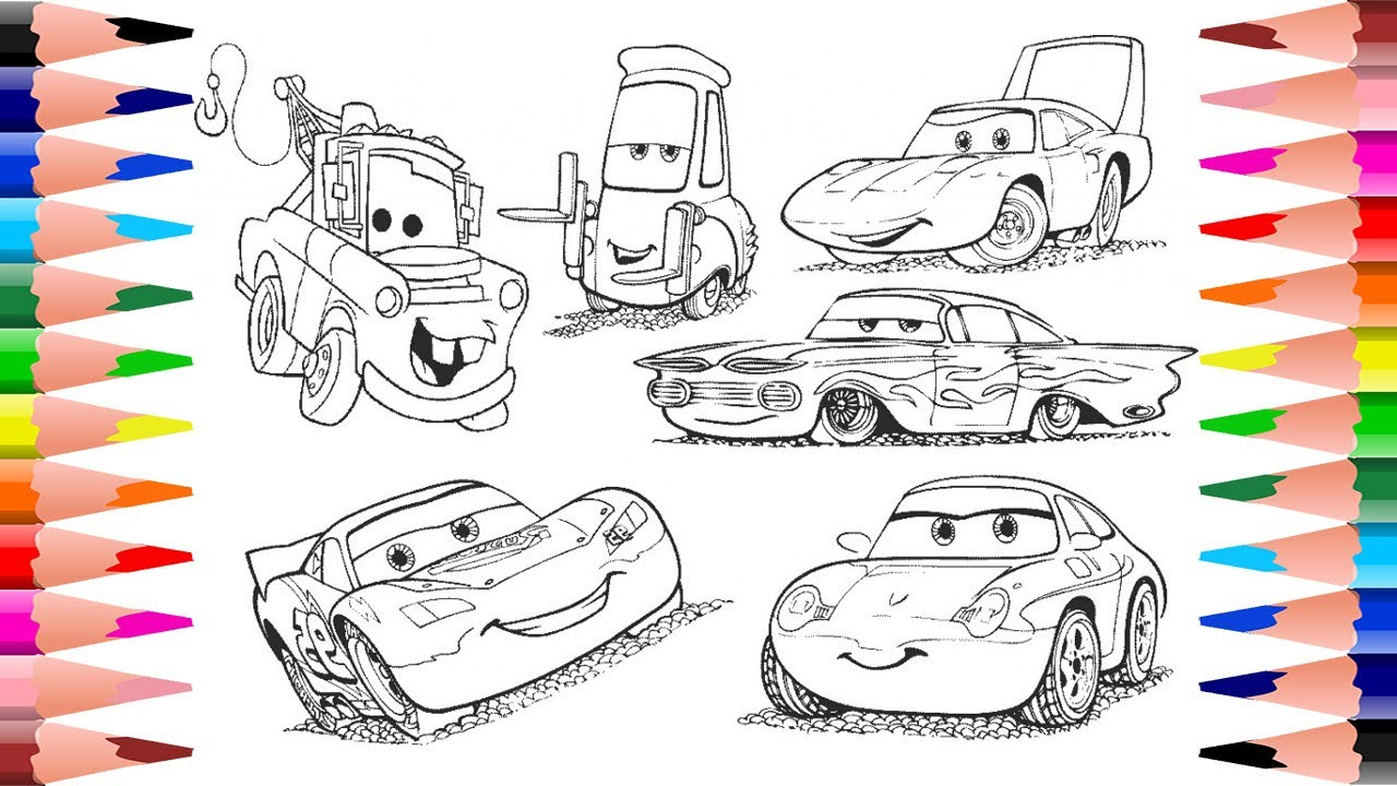Disney Cars Coloring Pages Painting Disney Pixar Cars Coloring Disney Cars Coloring Pages