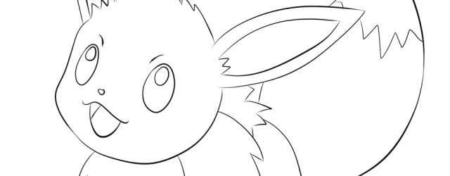 Eevee Coloring Pages Eevee Coloring Page Free Printable Coloring Pages