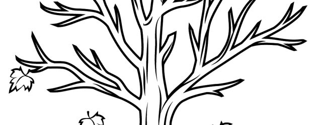 Fall Tree Coloring Pages Fall Tree Coloring Page Free Printable Coloring Pages