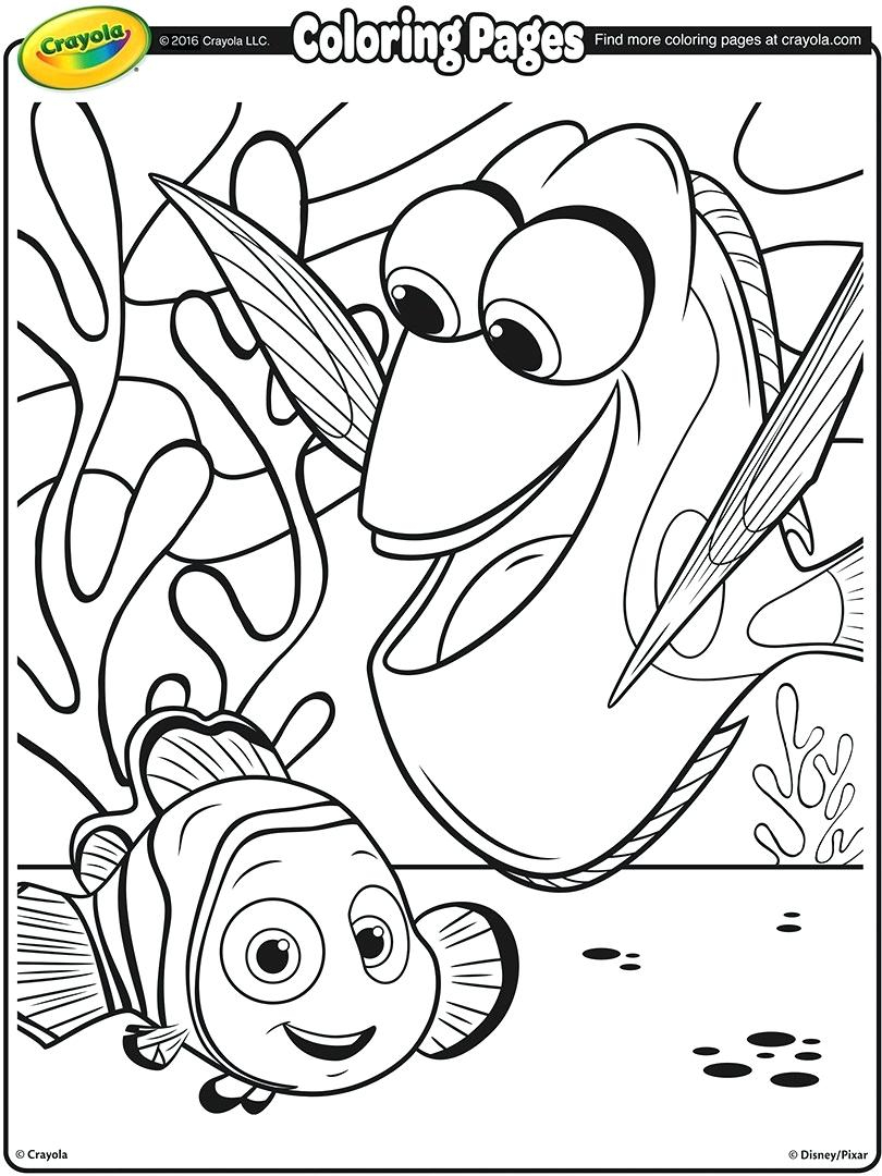 Coloring Pages Of Finding Nemo Coloring Pages