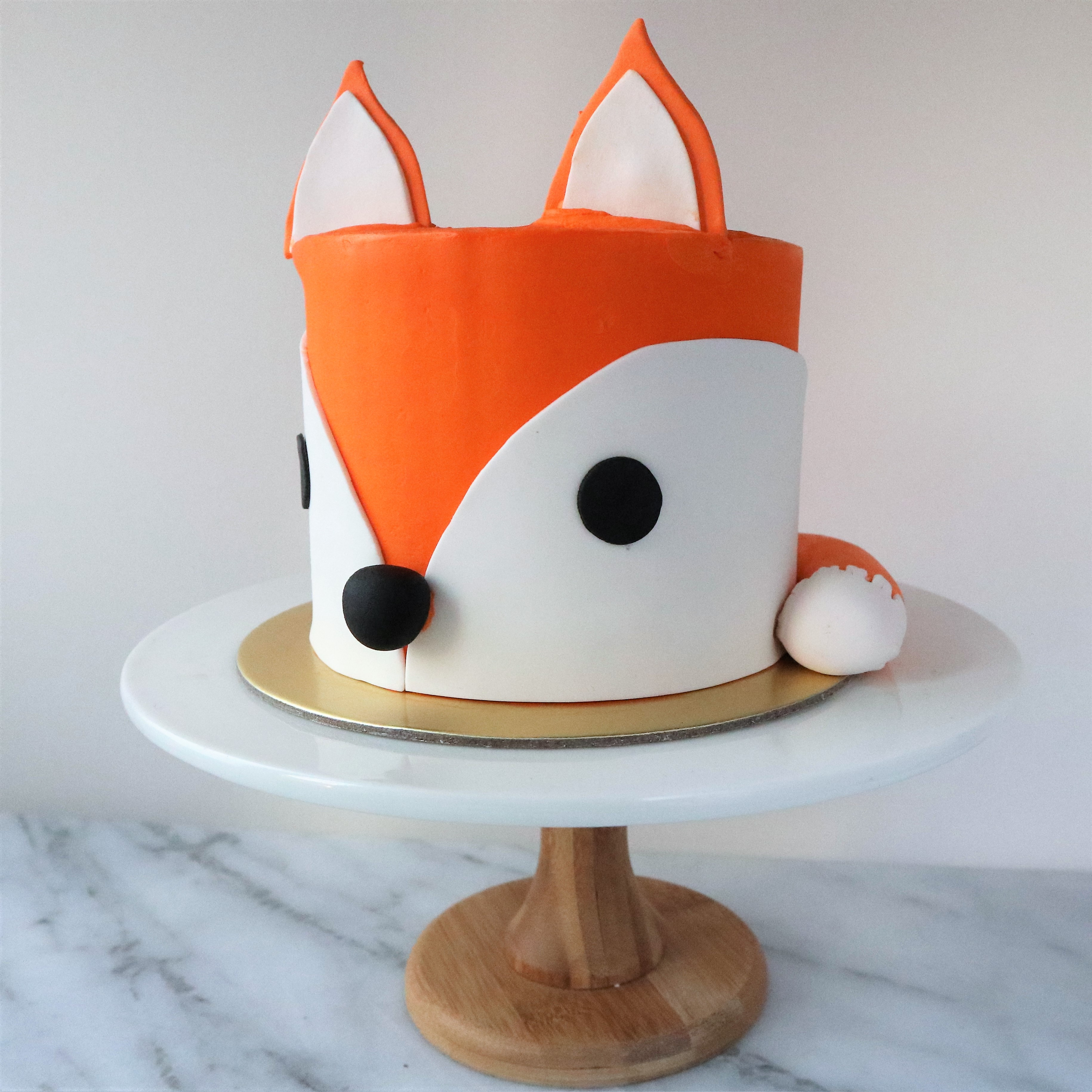 cake fox plush