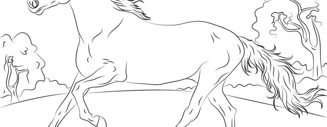 Free Horse Coloring Pages Horses Coloring Pages Free Coloring Pages
