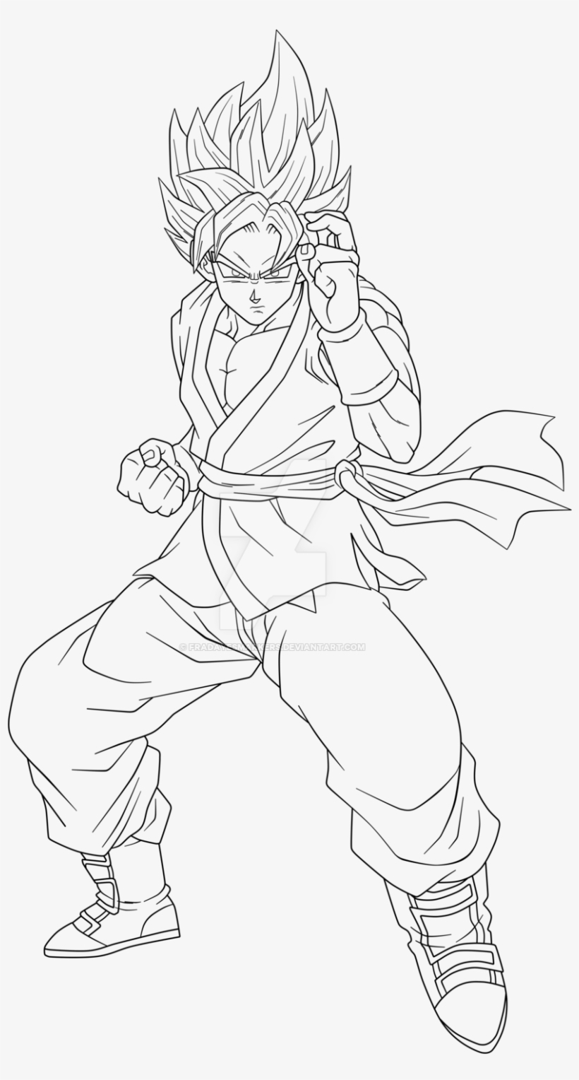 Goku Coloring Pages Ssgss Goku Coloring Pages 3 Jon Drawing Free ...