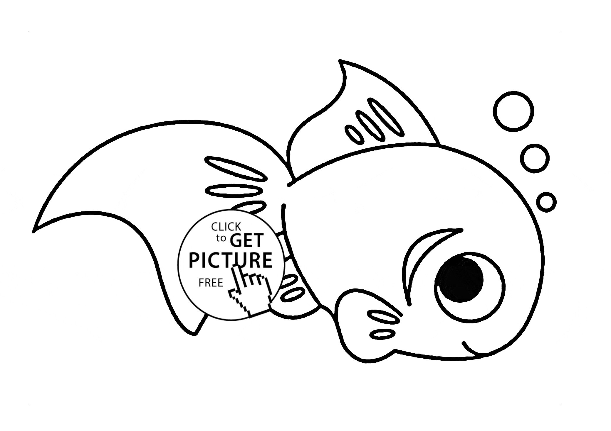 27+ Best Photo of Goldfish Coloring Page - albanysinsanity.com