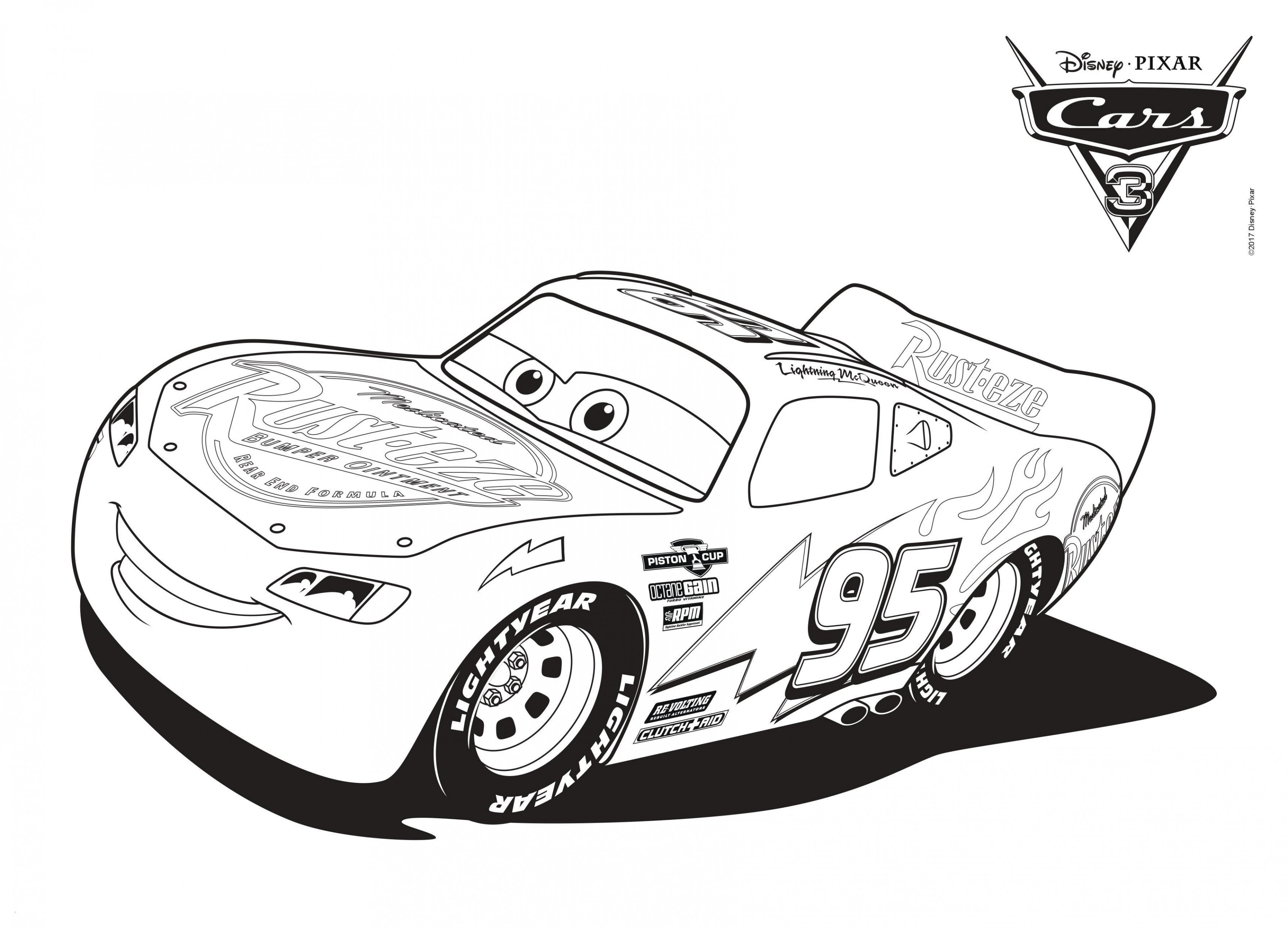 30+ Pretty Image of Lightning Mcqueen Coloring Pages