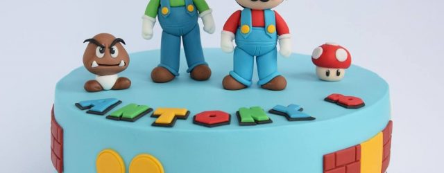 Mario Birthday Cake Super Mario Cake Child Cake In 2019 Pinterest Super Mario