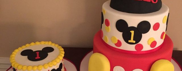 Mickey Mouse First Birthday Cake Mickey Mouse Club House First Birthday Cakes Calynne Kaden 1st