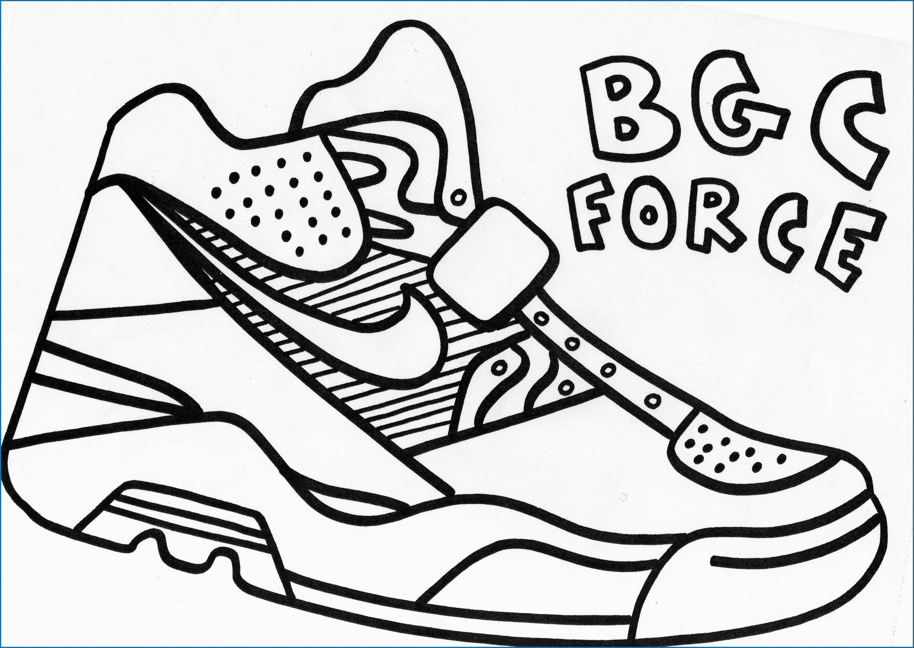 Nike Coloring Pages Outline Nike Air Logo Printable Picture Wwwgalleryneed 