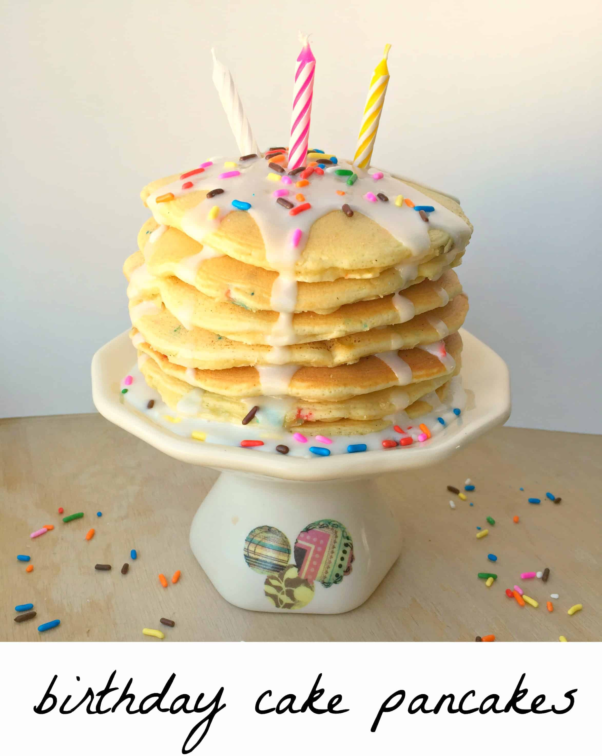 25+ Wonderful Image of Pancake Birthday Cake - albanysinsanity.com