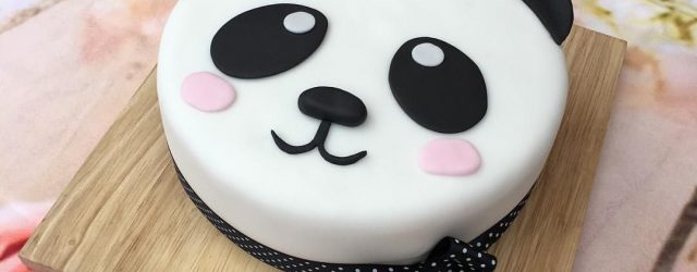 Panda Birthday Cake A Cute Panda Birthday Cake Baked With Love For My Daughters 13th