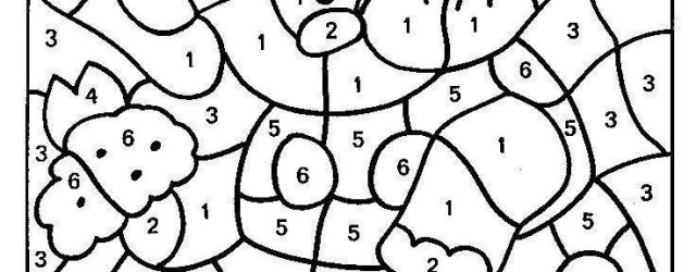 Printable Number Coloring Pages Free Printable Color Number Coloring Pages Best Coloring Pages