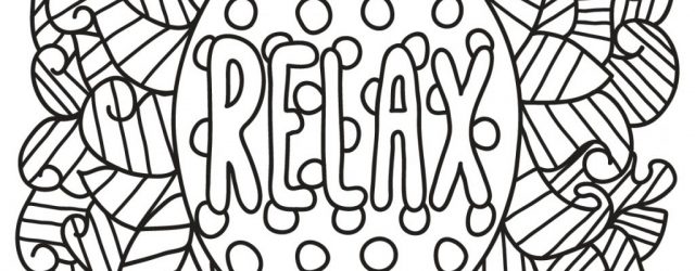 Relaxing Coloring Pages Coloring Page Quotes Coloring Pages For Adults Outstanding