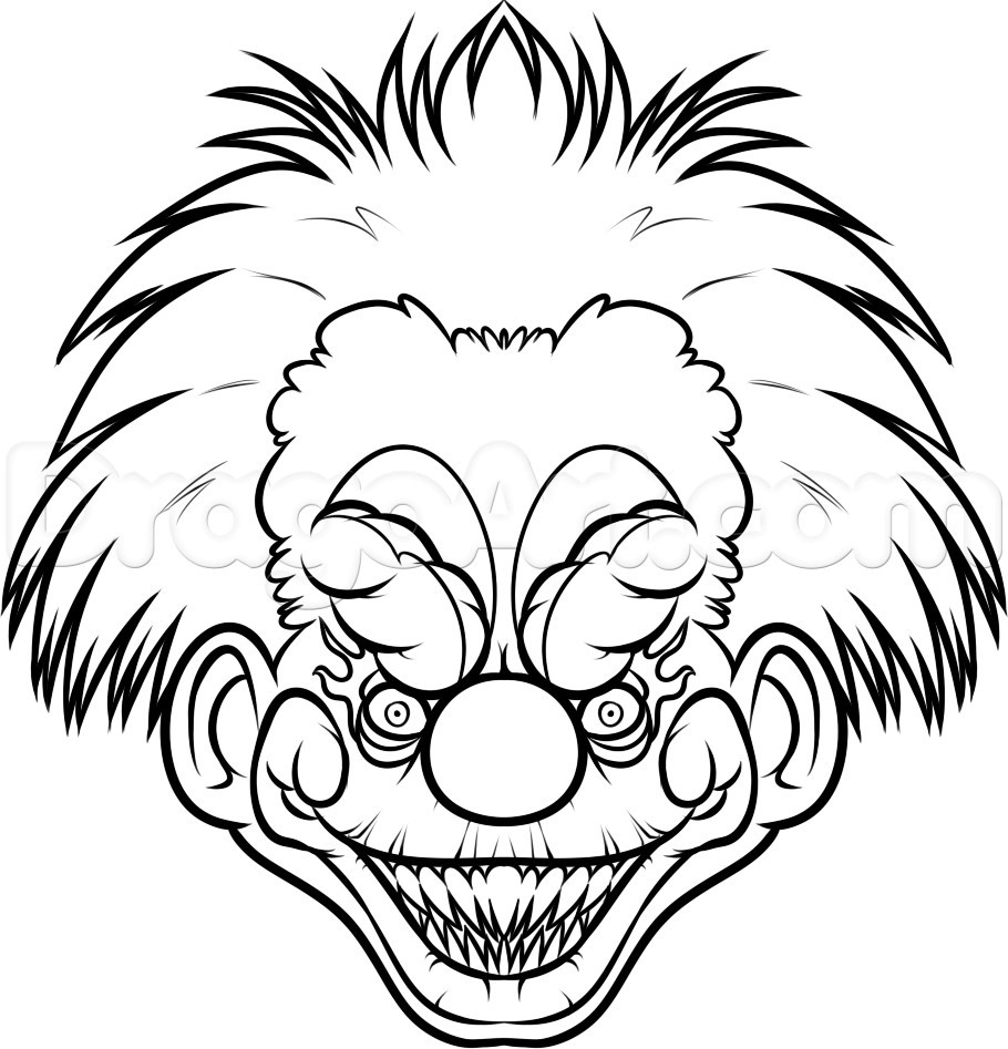 25+ Best Photo of Scary Coloring Pages - albanysinsanity.com
