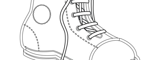 Shoes Coloring Pages Clothes And Shoes Coloring Pages Free Coloring Pages