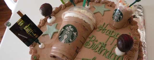 Starbucks Birthday Cake Starbucks Cake Made Jeanette Labella Jlabella Cakes Cake