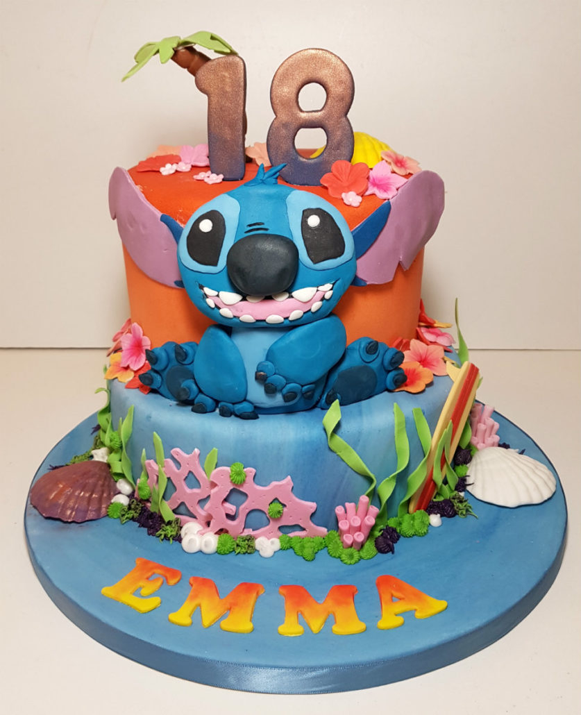 35+ Marvelous Picture of Stitch Birthday Cake - albanysinsanity.com