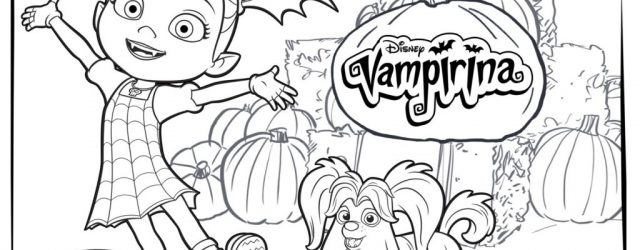 Vampirina Coloring Pages Vampirina Coloring Pages For Your Little One Disney Family