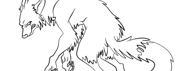 Werewolf Coloring Pages Scary Werewolf Coloring Page Free Printable Coloring Pages